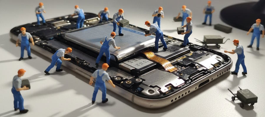 Servis mobilních telefonů a tabletů